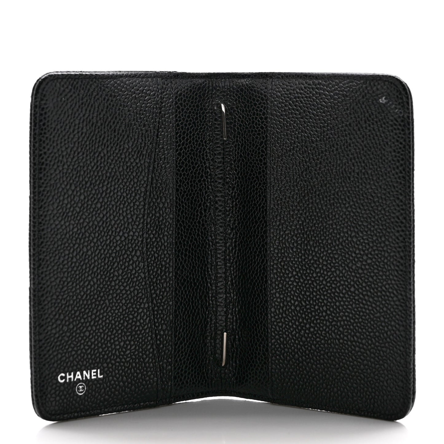 Caviar Quilted Agenda Cover Black