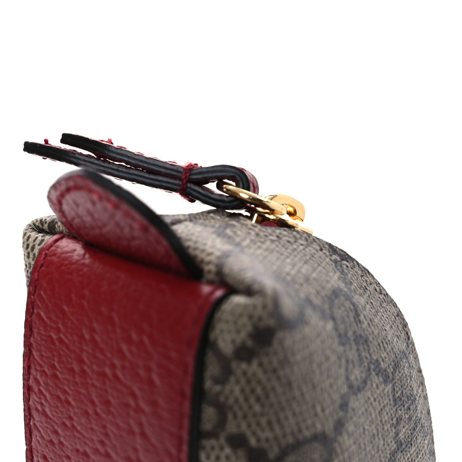 Gucci GG Supreme Monogram Cat Pencil Case Beige Ebony 8 of 9