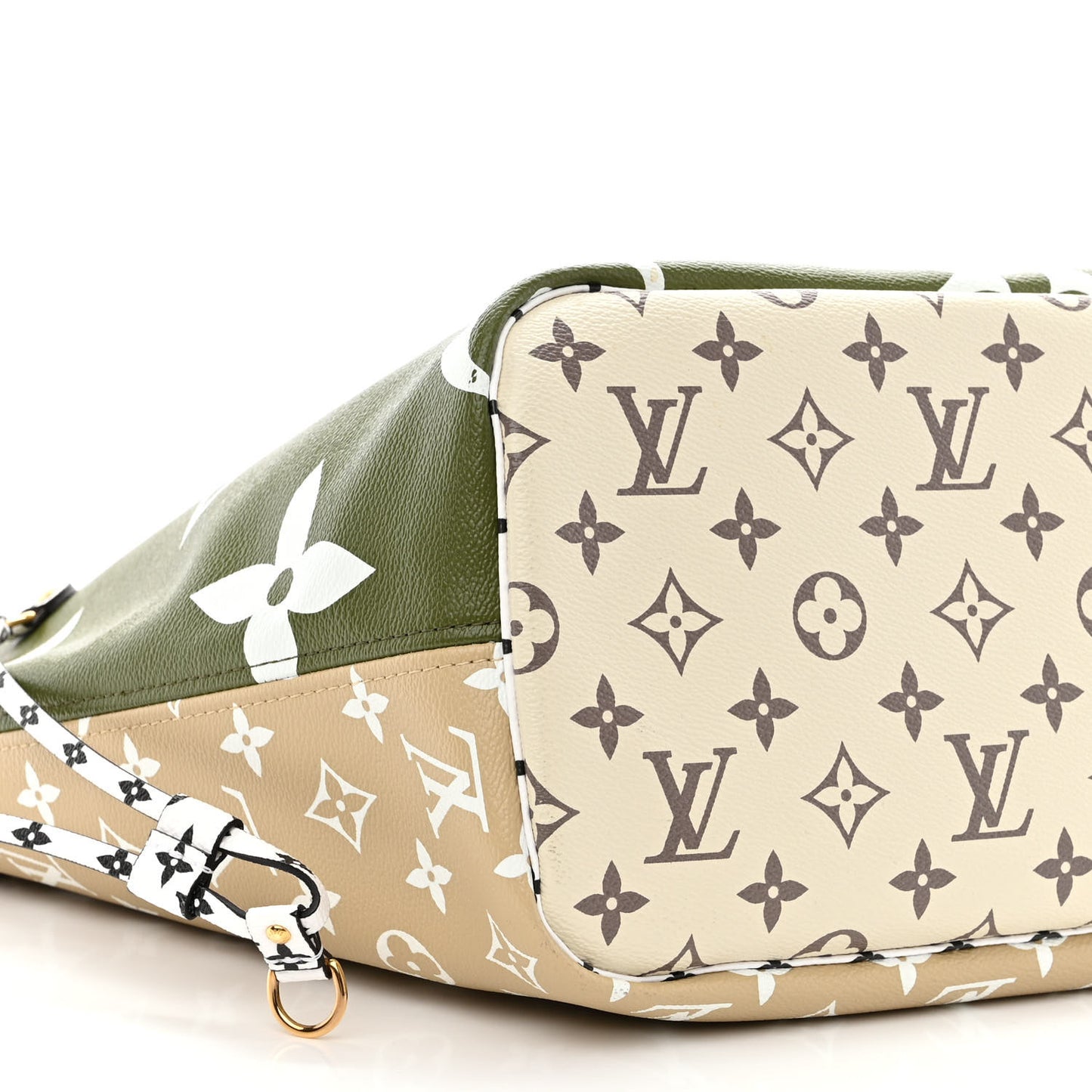 Monogram Giant Neverfull MM Kaki