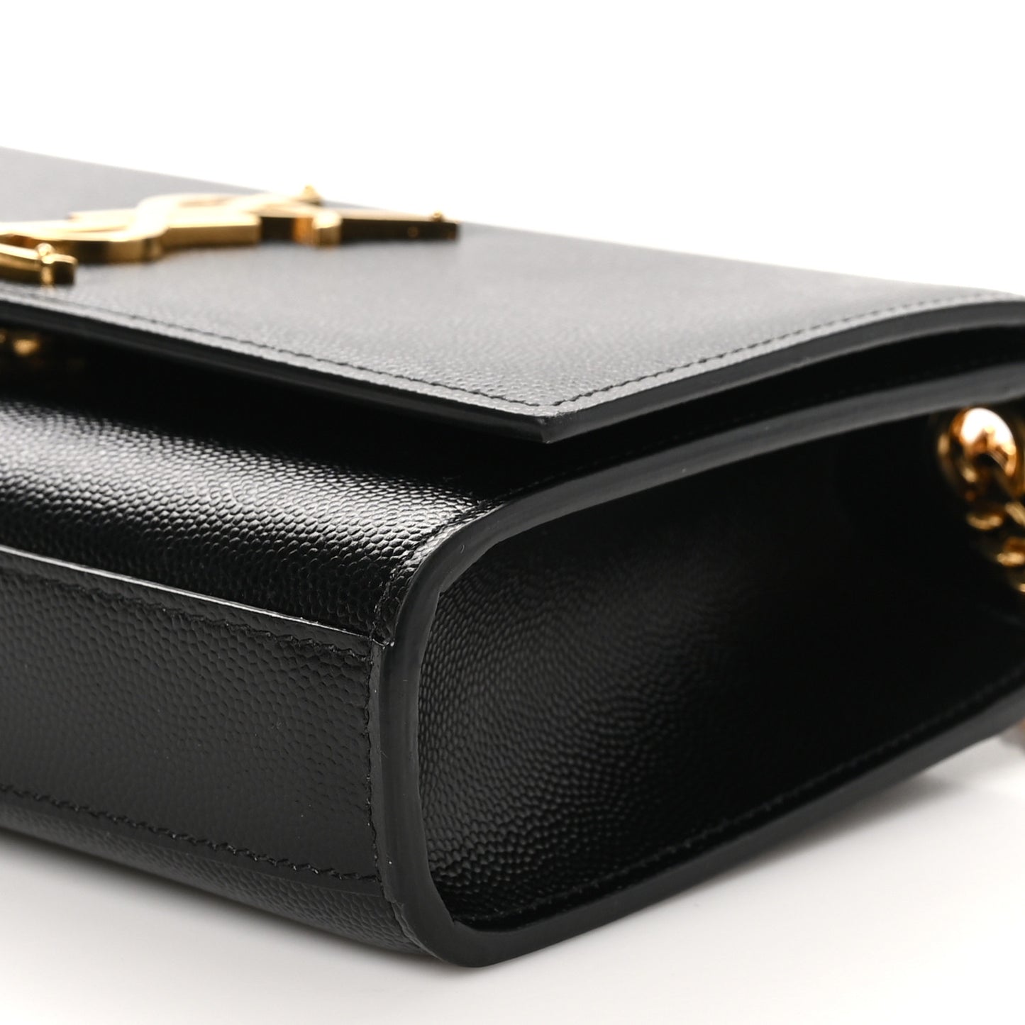 Grain De Poudre Small Monogram Kate Satchel Black
