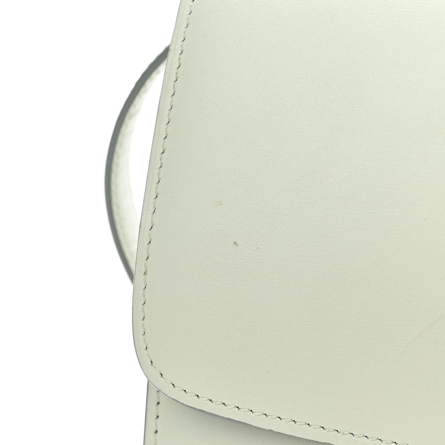 Box Calfskin Medium Classic Box Flap Bag Mint