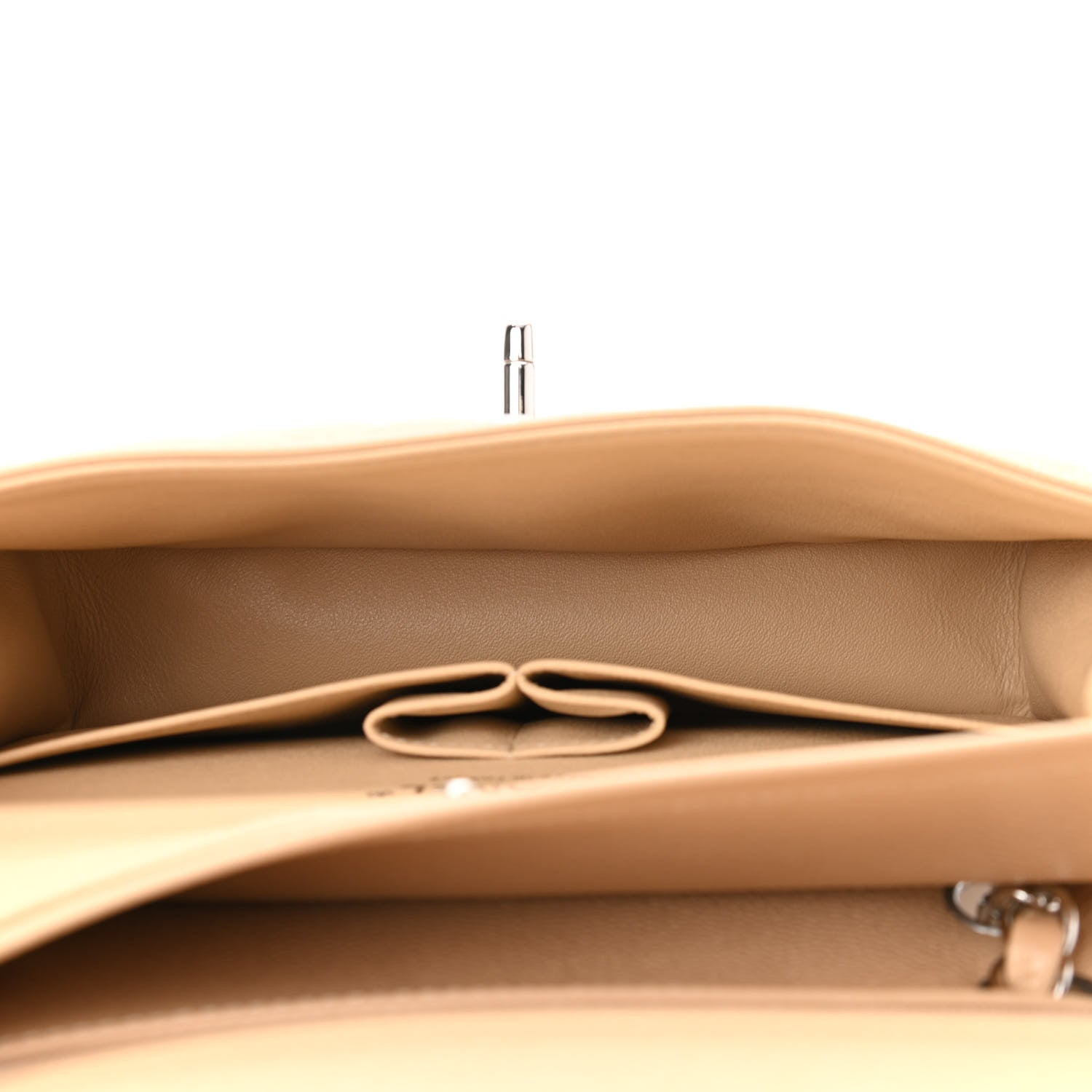 Chanel Caviar Quilted Small Double Flap Beige 5 of 11