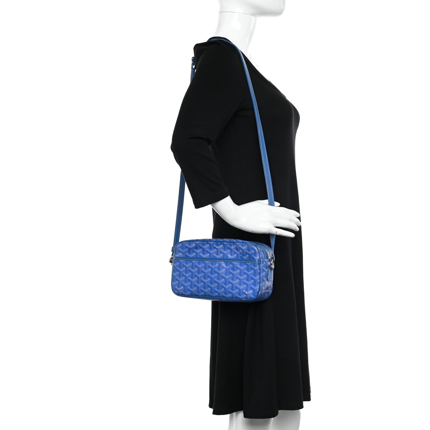 Goyard Goyardine Sac Cap Vert Sky Blue 2 of 10