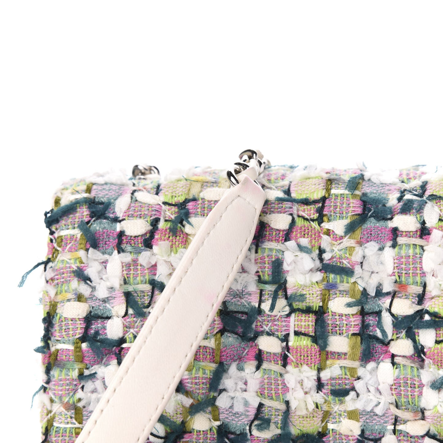 Tweed Beauty Lock Flap Multicolor