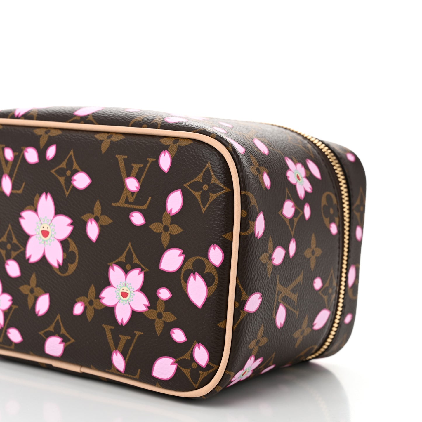 LV X TM Monogram Cherry Blossom Nice Mini Sakura Brown