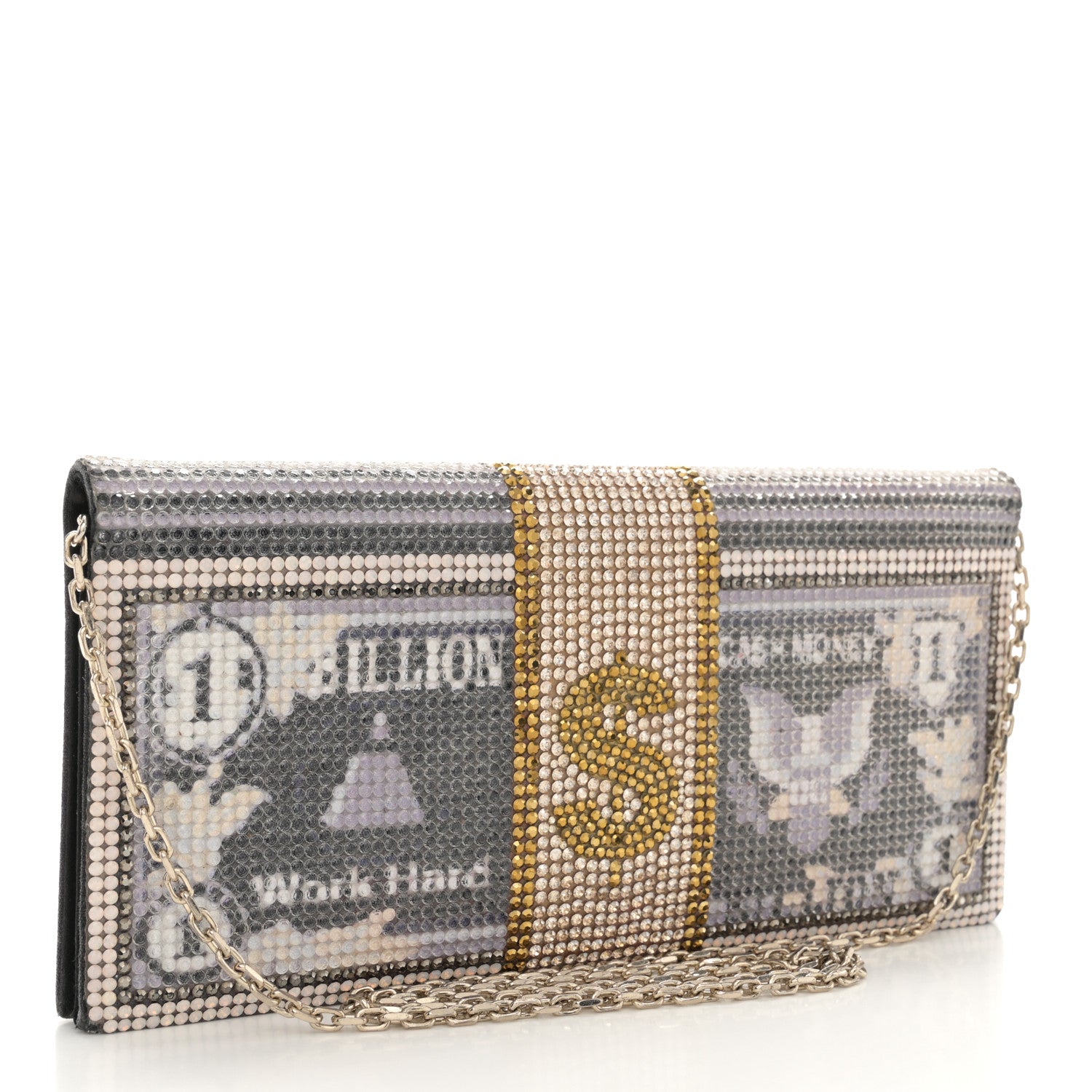 Judith Leiber Crystal Billions Envelope Clutch 3 of 12