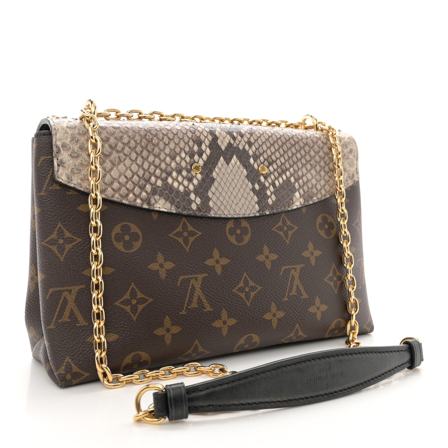 Monogram Snakeskin Saint Placide