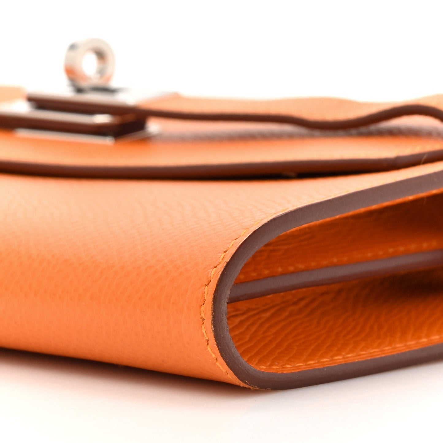 Epsom Kelly Wallet To Go Abricot