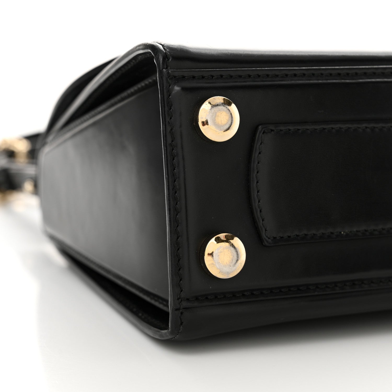 Salvatore Ferragamo Smooth Calfskin Small Boxyz Black 8 of 15