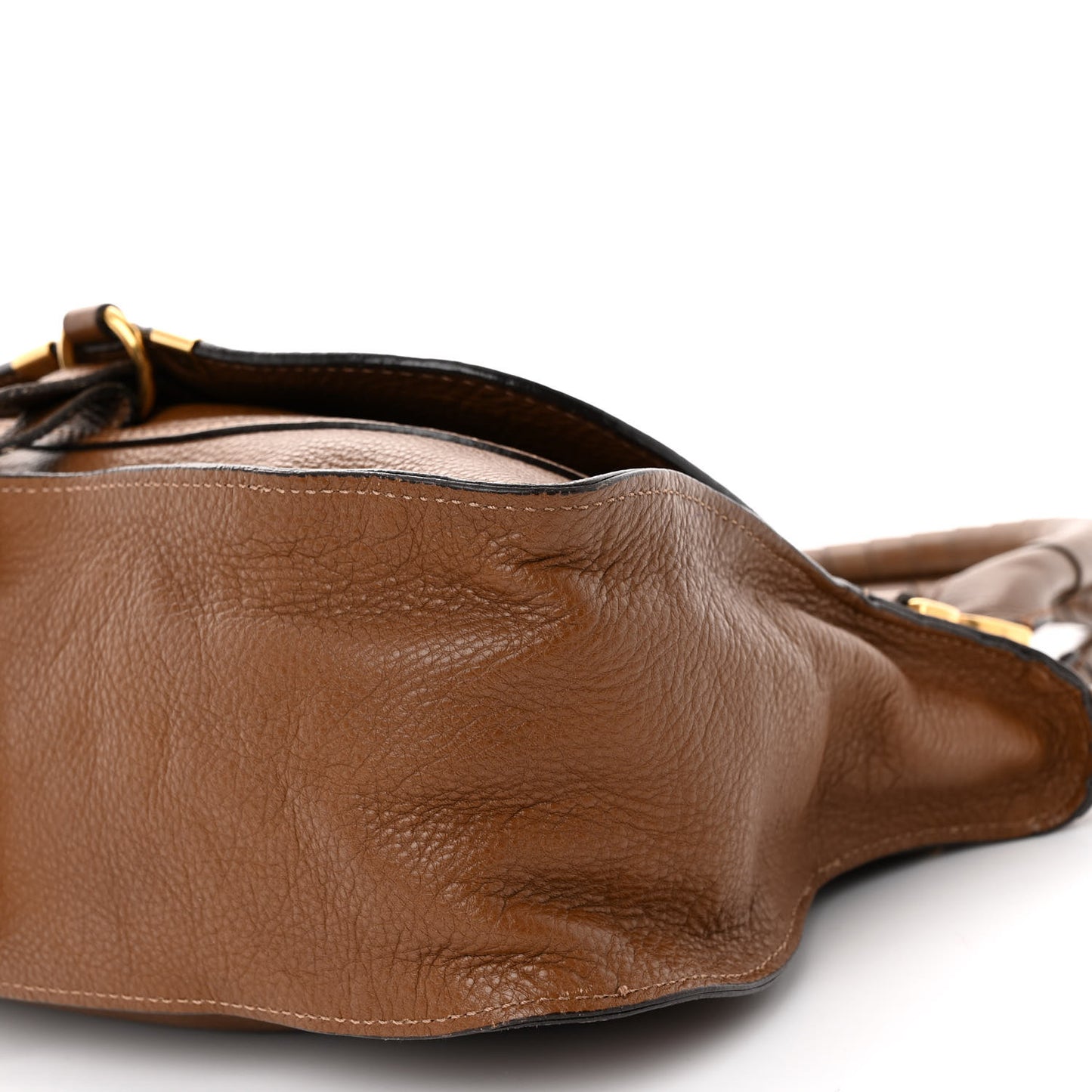 Calfskin Medium Marcie Satchel Tan