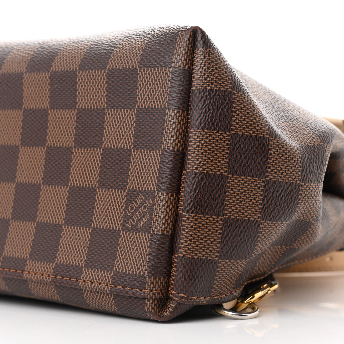 Damier Ebene Clapton Backpack Creme