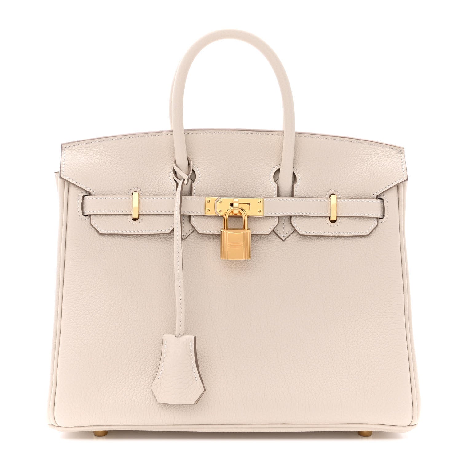 Hermes Togo Birkin 25 Craie 1 of 13