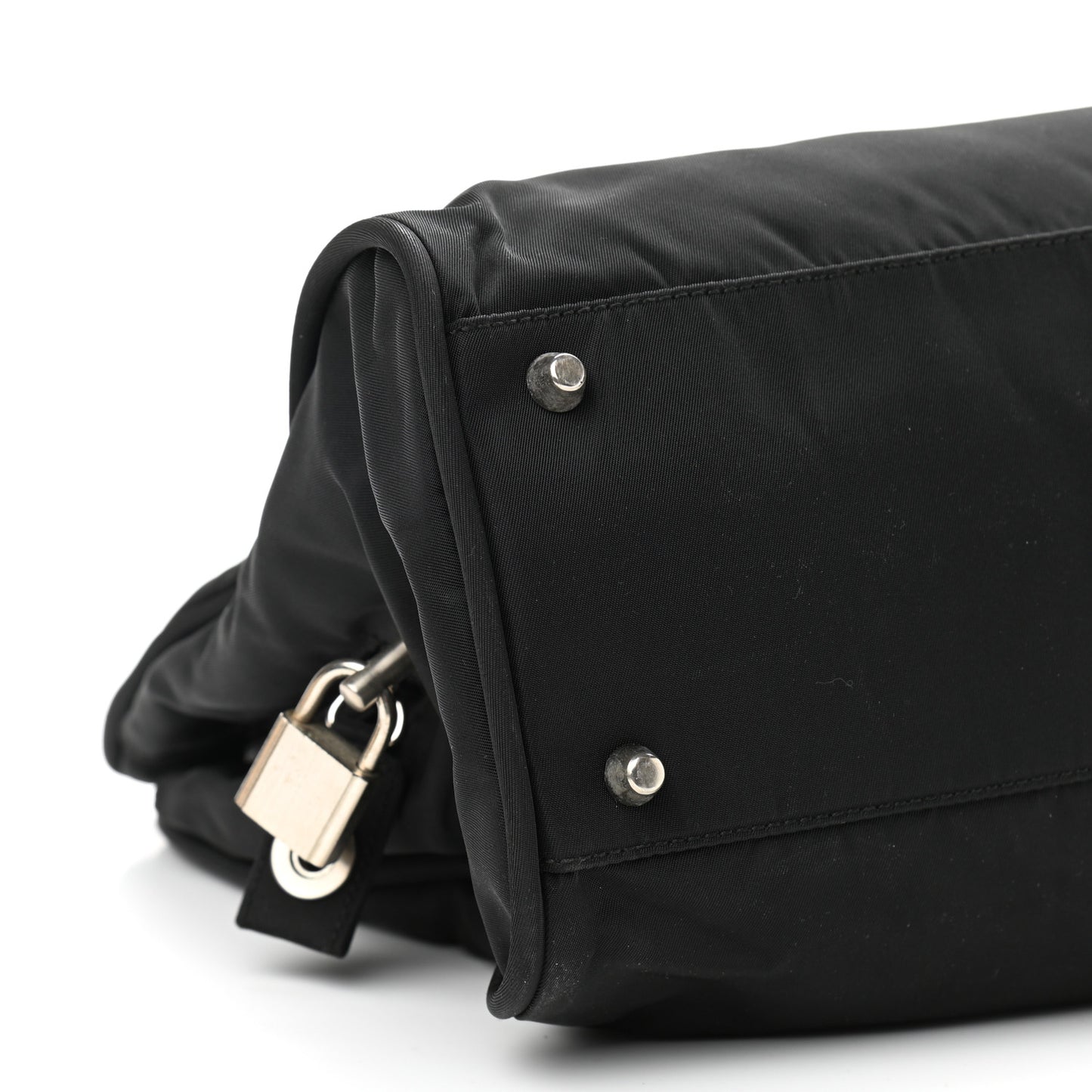 Tessuto Nylon Briefcase Black