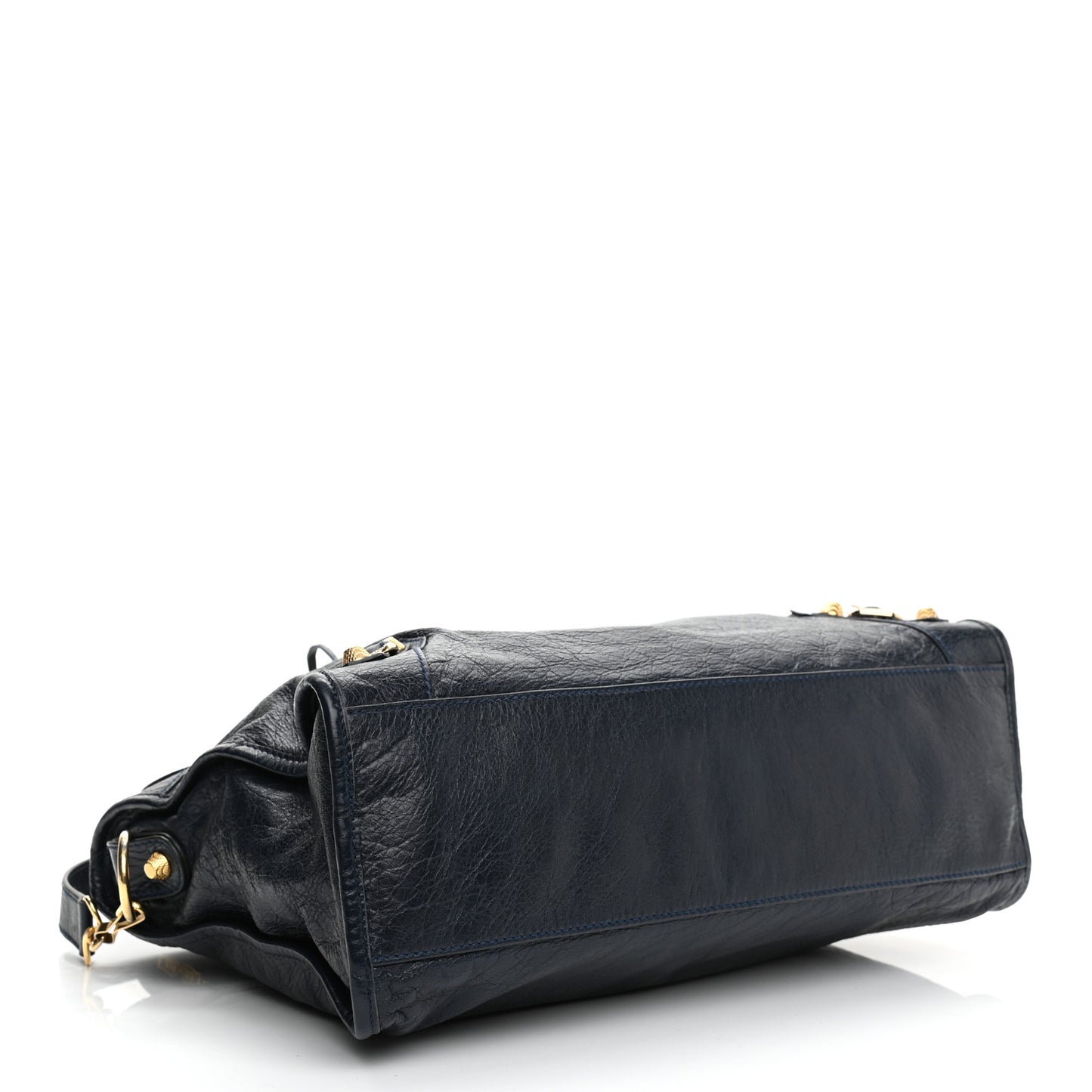 Agneau Giant 12 Gold Hardware City Bleu Obscur