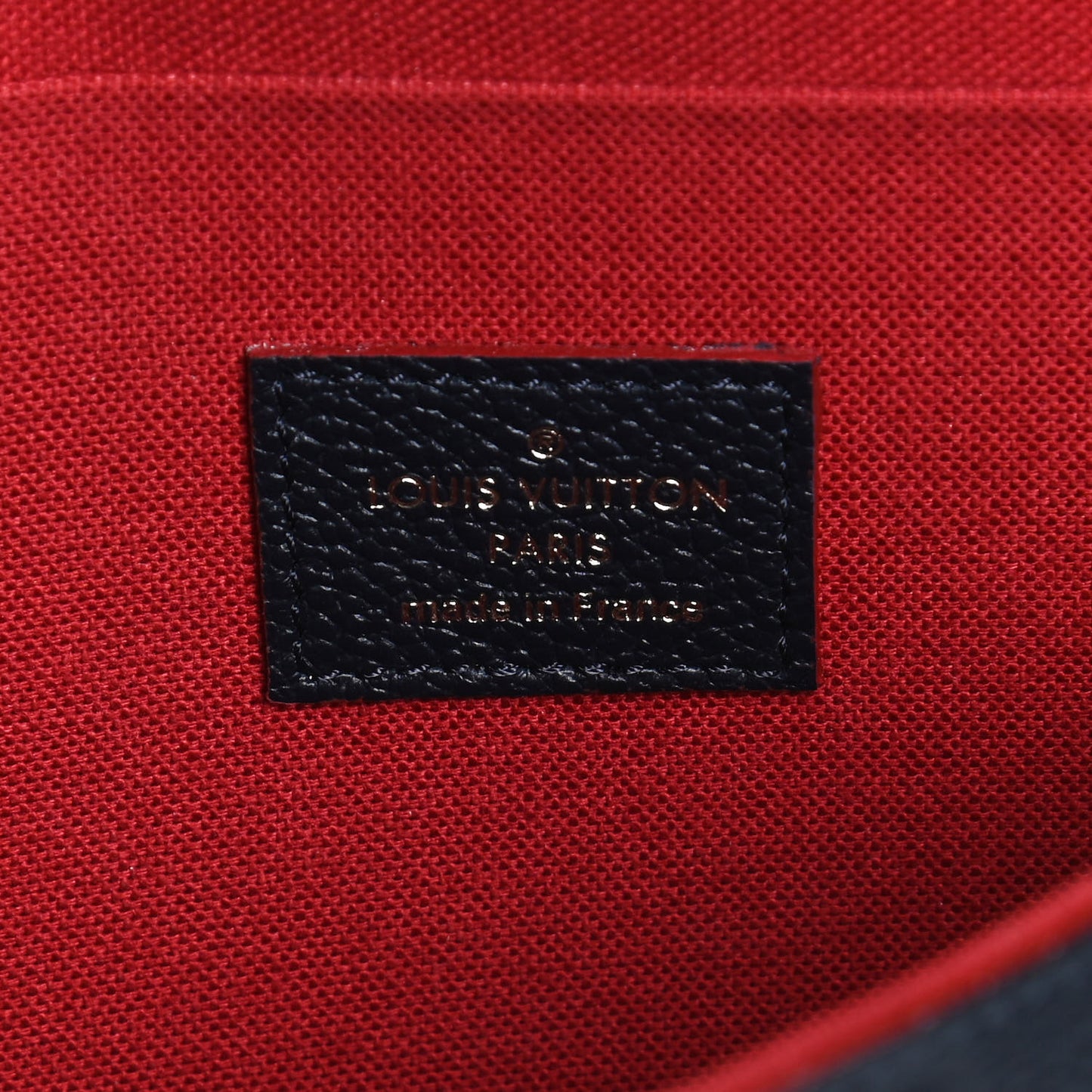 Empreinte Pochette Felicie Chain Wallet Marine Rouge