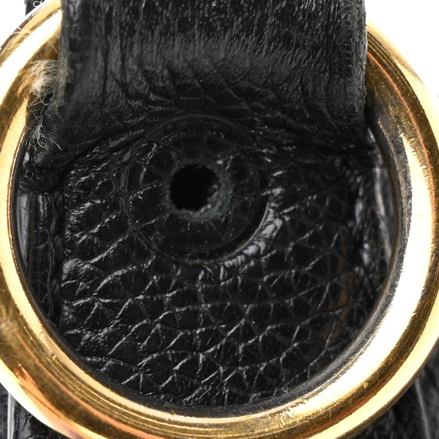Grained Calfskin Medium Jennifer Crossbody Bag Black