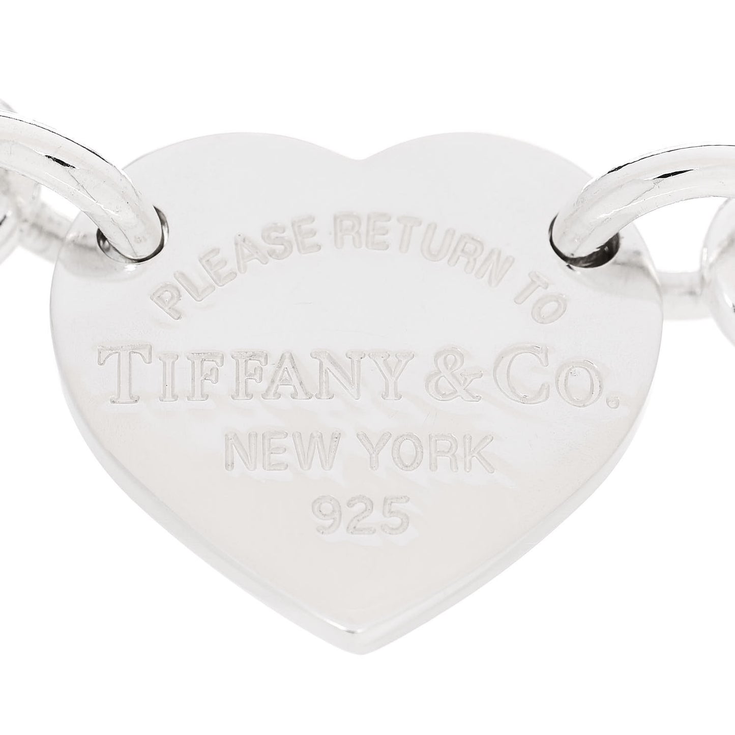 Sterling Silver Return to Tiffany Heart Tag Bracelet