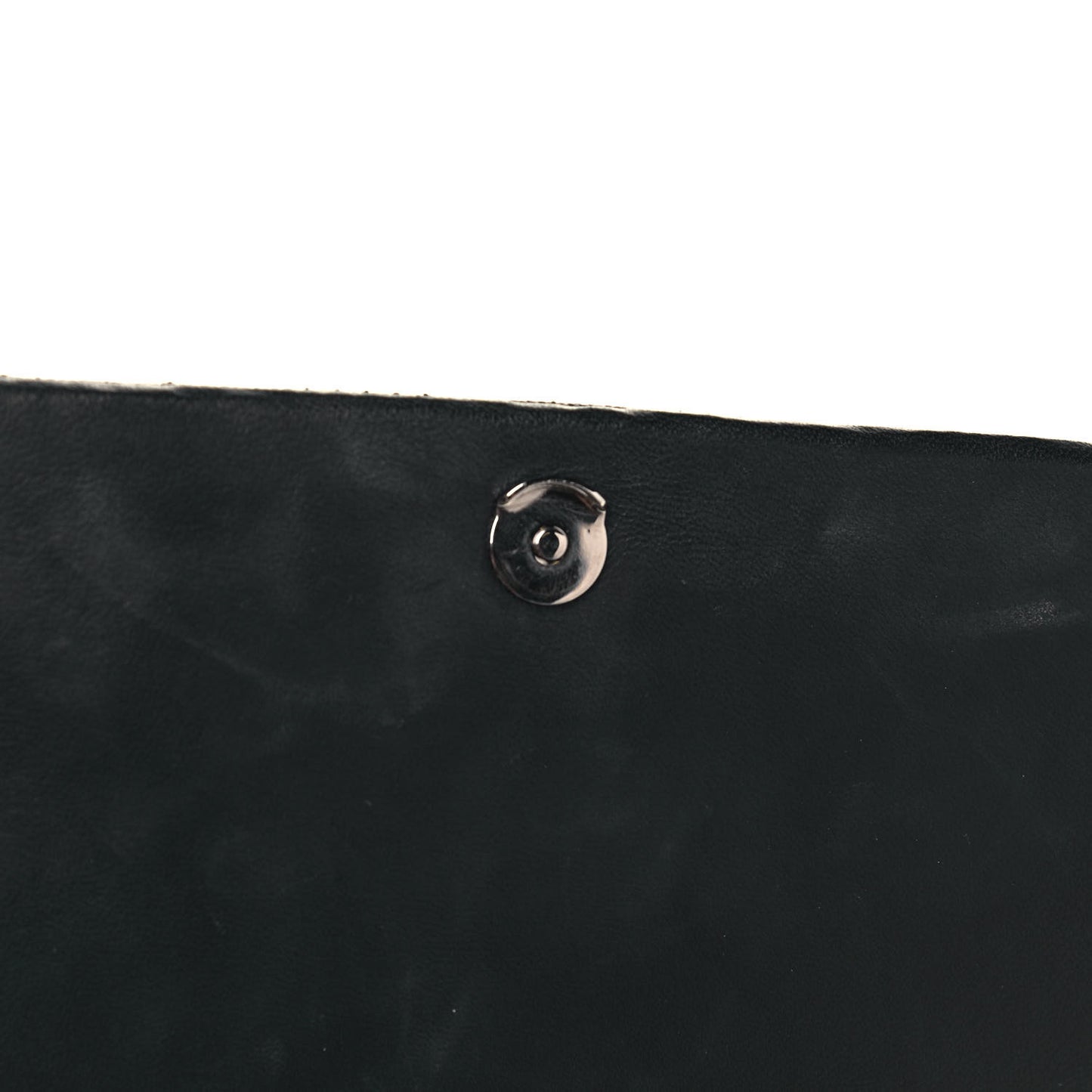 Grainy Calfskin Quilted Medium Lola Bag Black