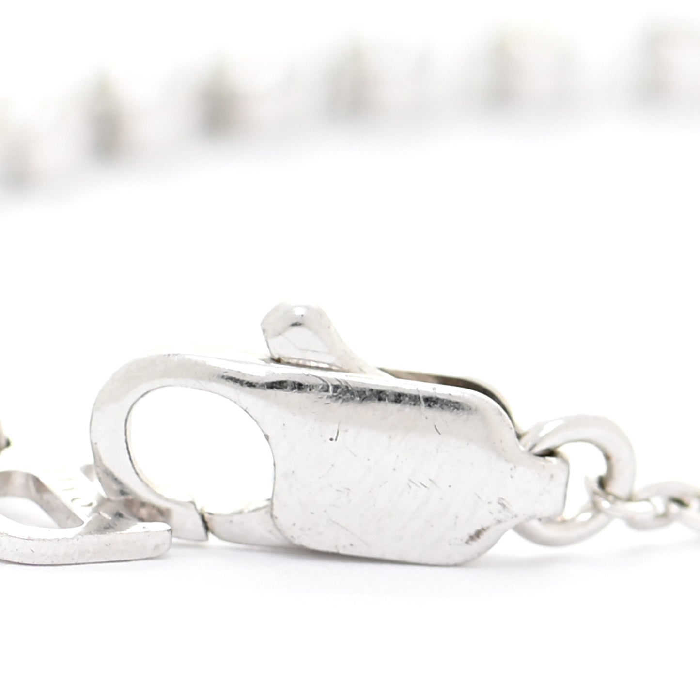 Crystal Flower Bracelet Silver