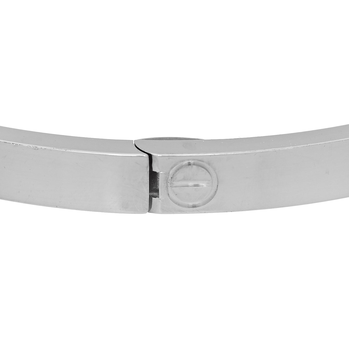 18K White Gold Small LOVE Bracelet 18
