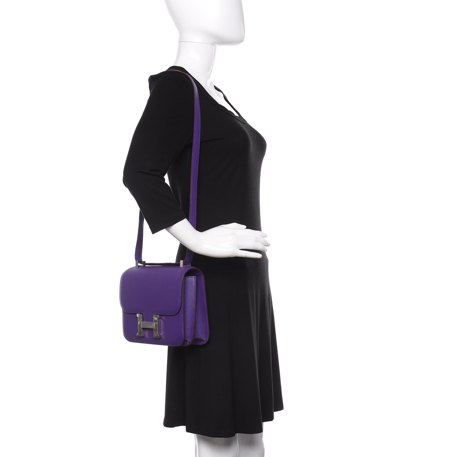 Hermes Epsom Constance 24 Crocus 2 of 11