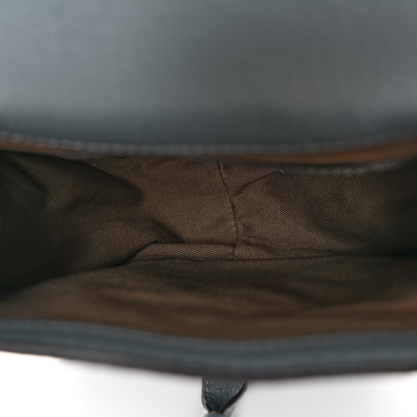 Calfskin Mini Marcie Round Crossbody Bag Rainy Blue