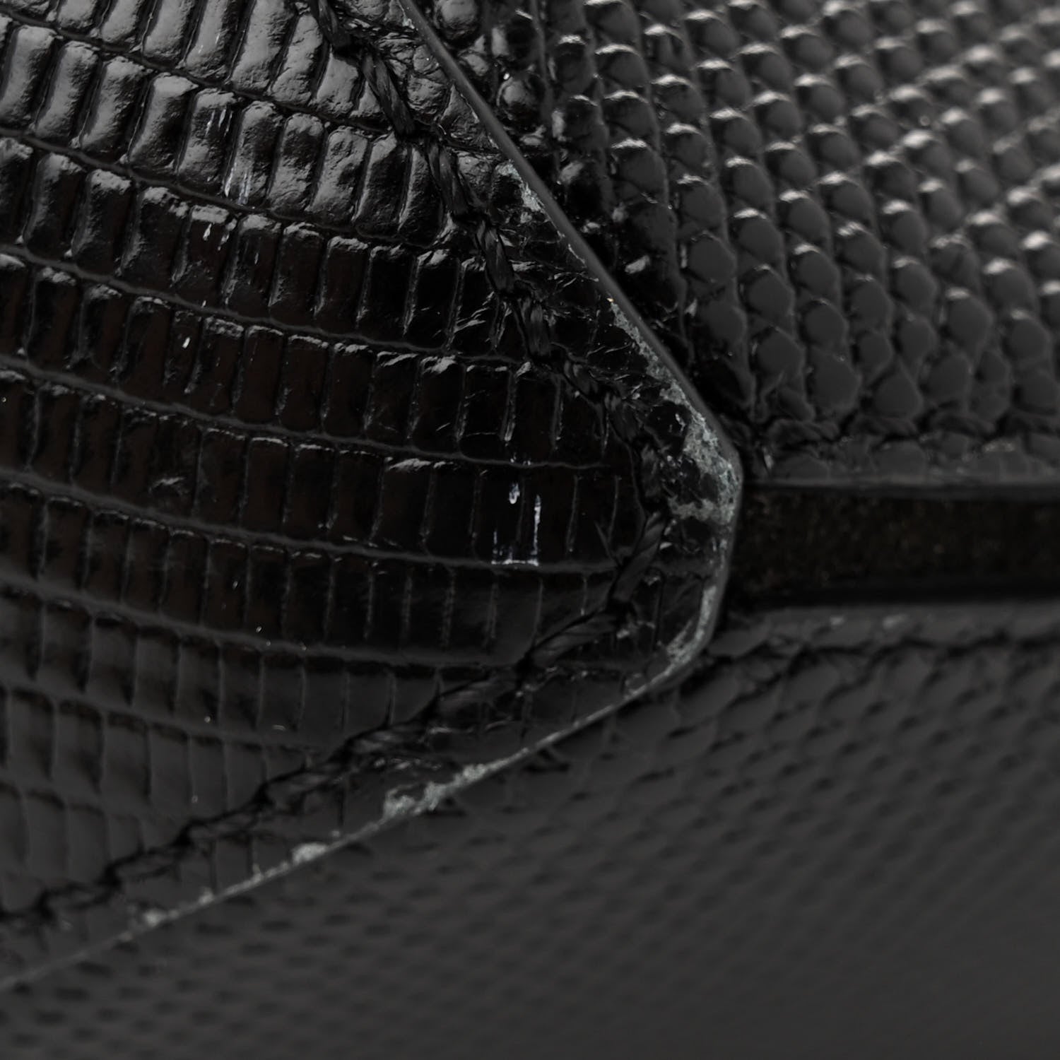 Givenchy Nappa Lizard Embossed Medium Easy Tote Black 16 of 17