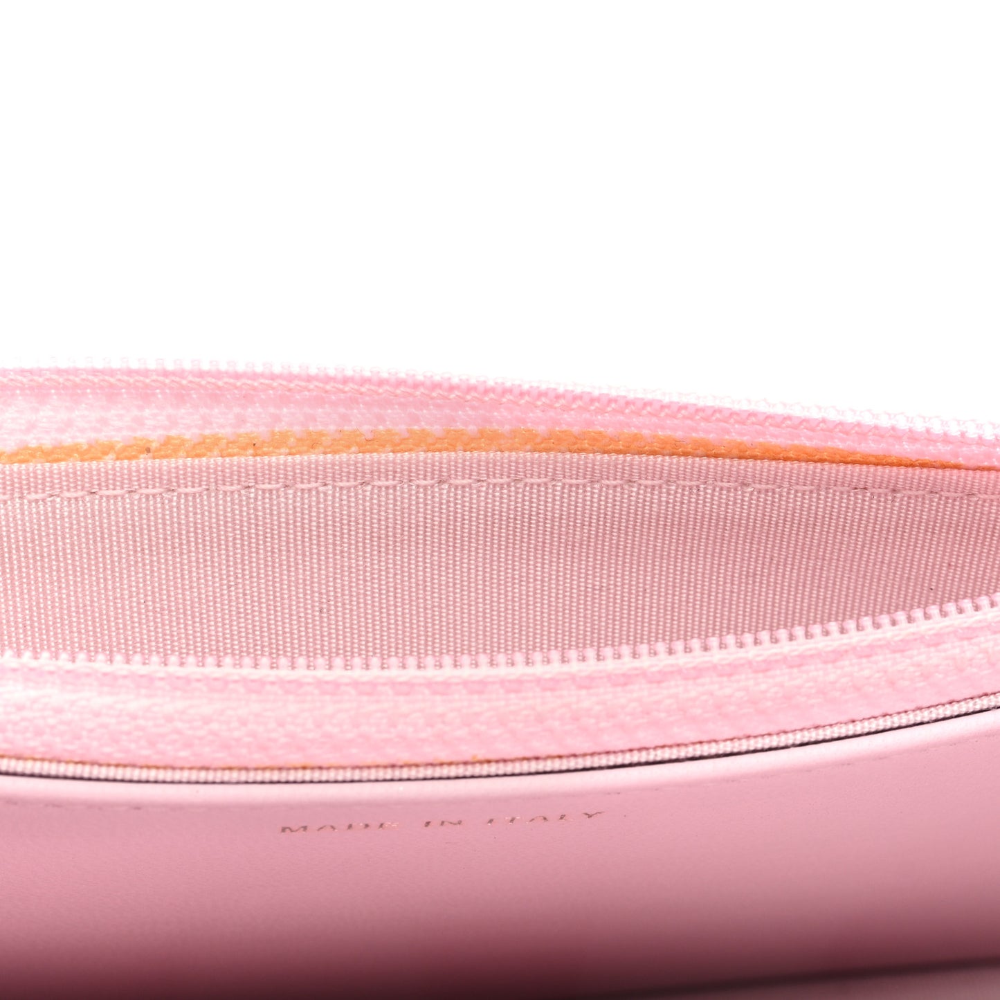 Lambskin Quilted Diamond CC Wallet On Chain WOC Pink