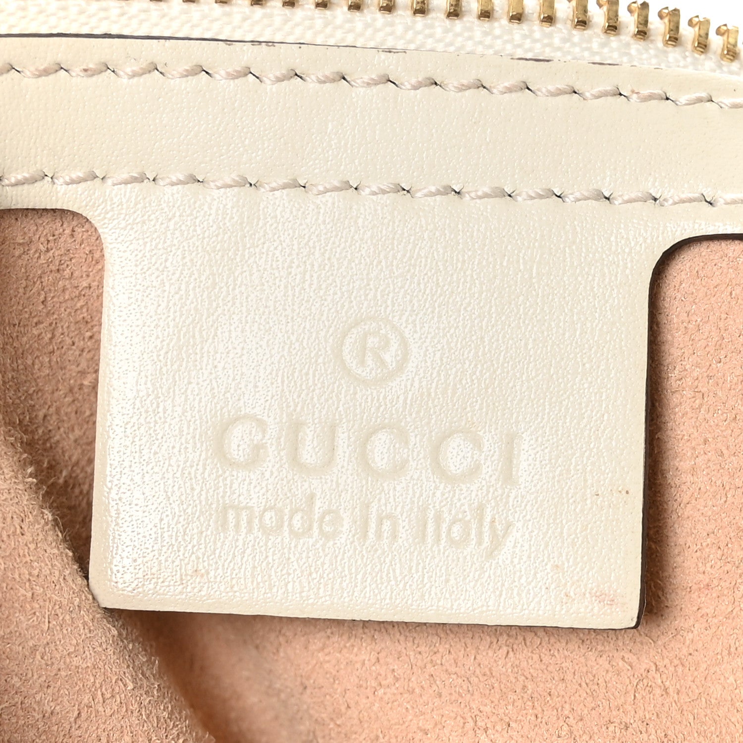 Gucci Boarded Dyana Lux Calfskin Small Jackie 1961 Hobo Mystic White 6 of 10