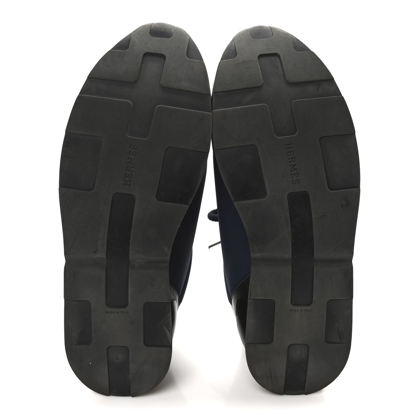 Technical Canvas Mens Miles Sneakers 43 Marine Black