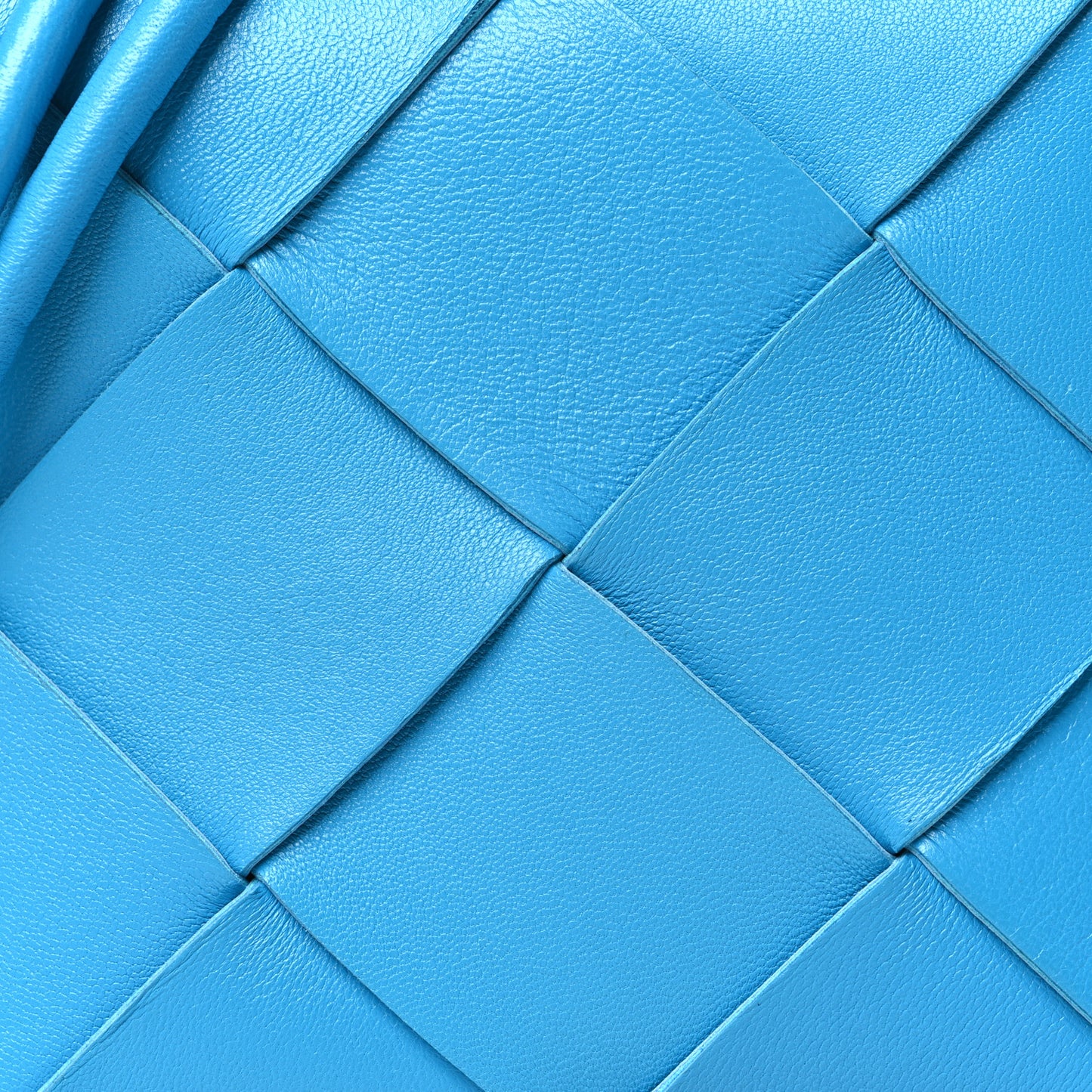 Lambskin Maxi Intrecciato Mini Cassette Camera Bag Pool