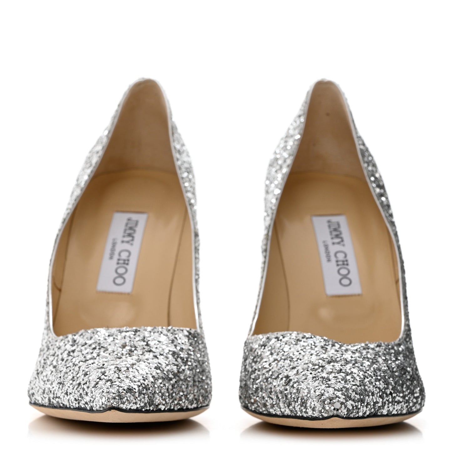 Coarse Glitter Abel 100 Pumps 40 Silver