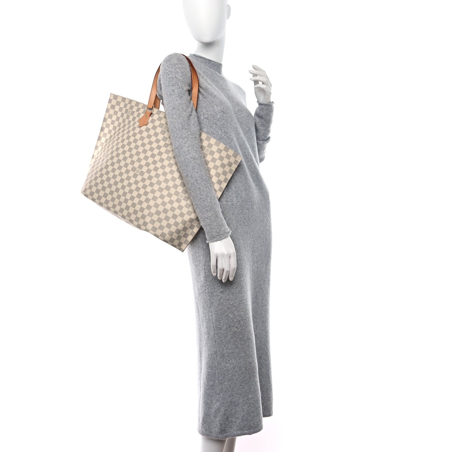 Louis Vuitton Damier Azur All-In MM 2 of 8