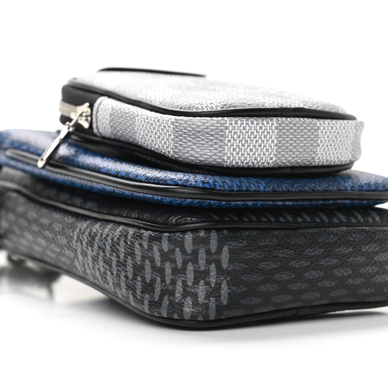 Louis Vuitton Damier Graphite 3D Modular Pouch 8 of 10