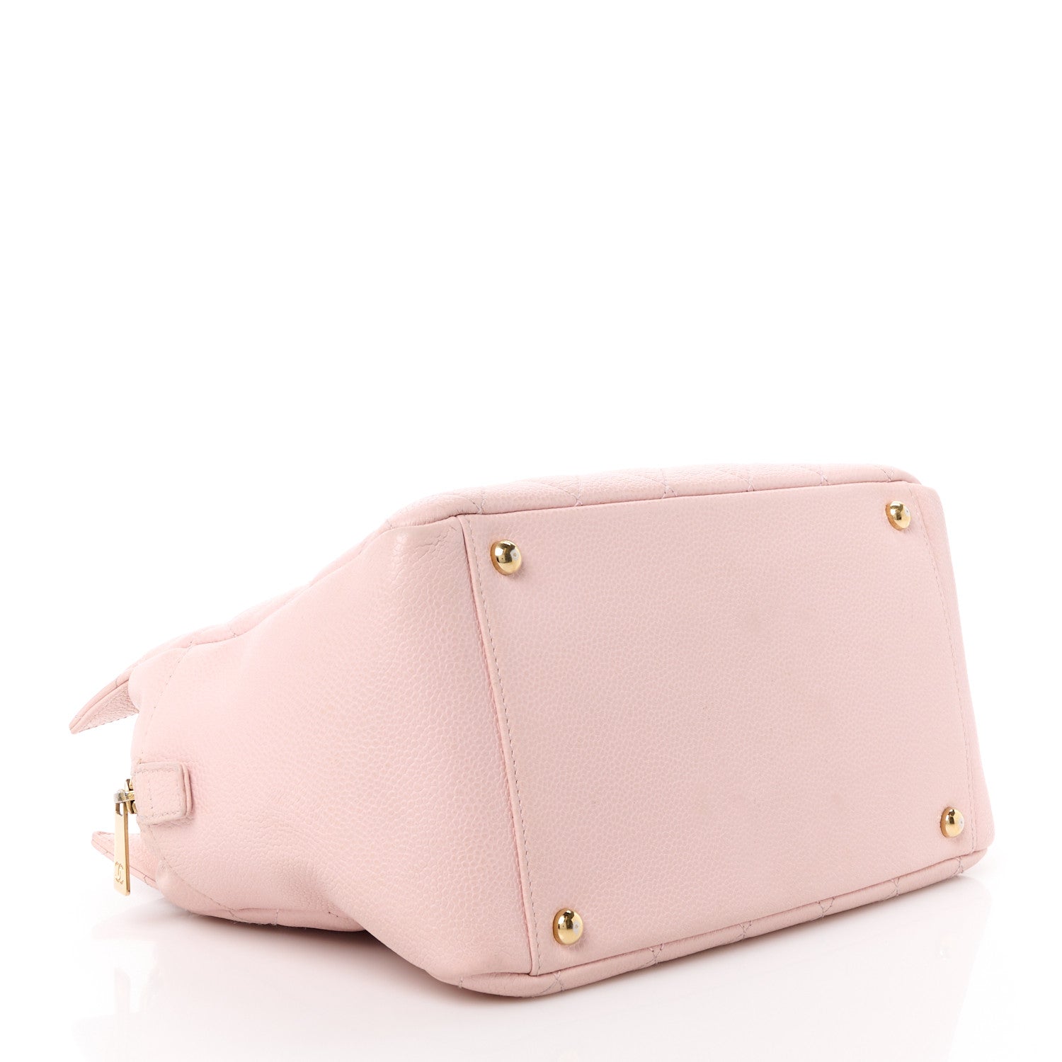 Chanel Caviar Quilted Petit Timeless Shopping Tote PTT Light Pink 4 of 11