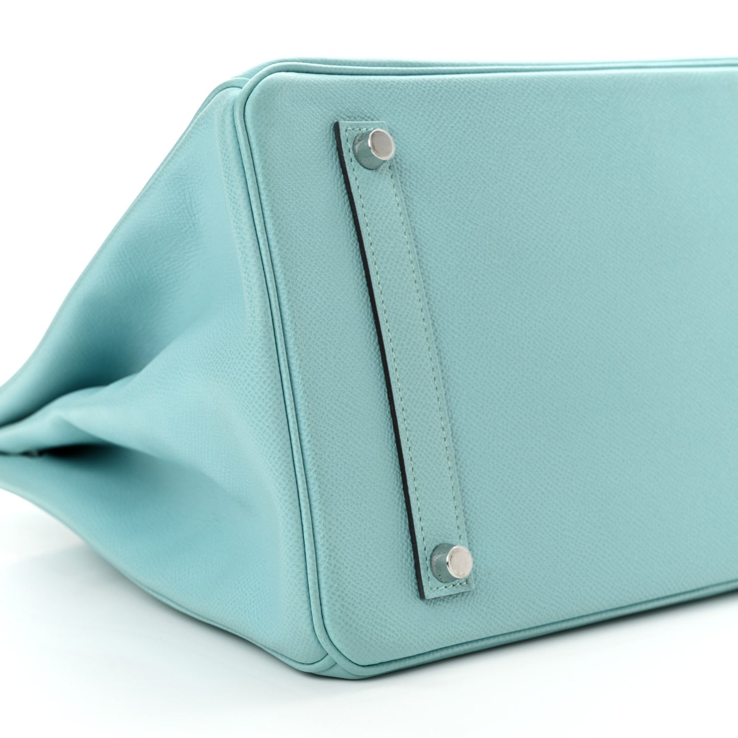 Epsom Birkin 35 Bleu Atoll
