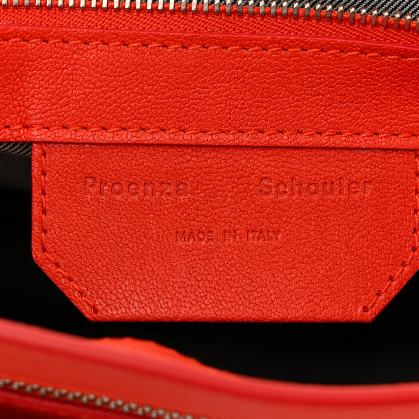 Lambskin Medium PS1 Satchel Orange