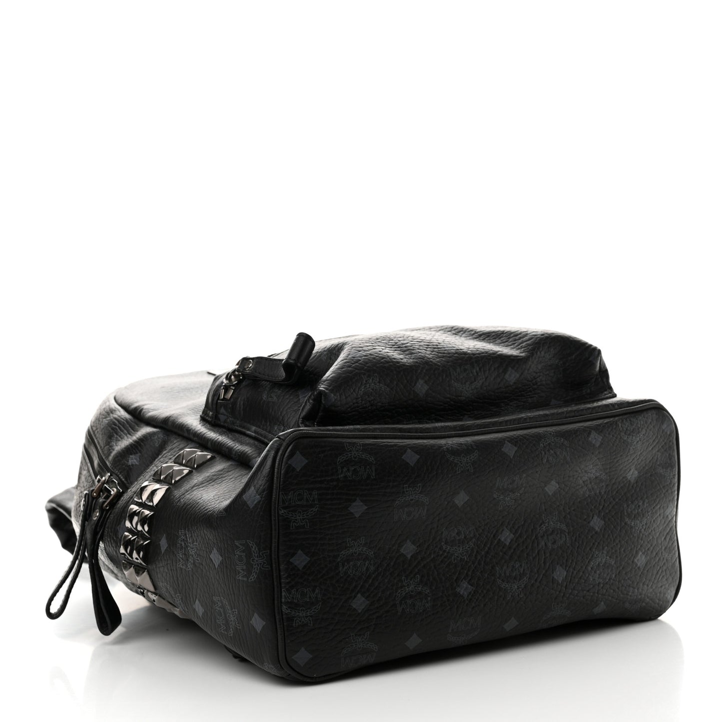 Visetos Large Side Studs Stark Backpack Black