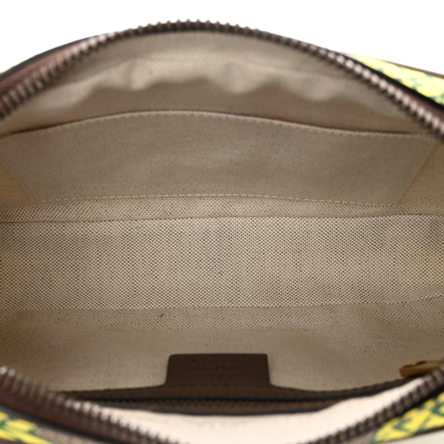 Gucci Maxi GG Supreme Monogram Pineapple Textured Dollar Calfskin Small Retro Interlocking G Belt Bag 90 36 Beige Ebony Green Pink New Acero 6 of 11