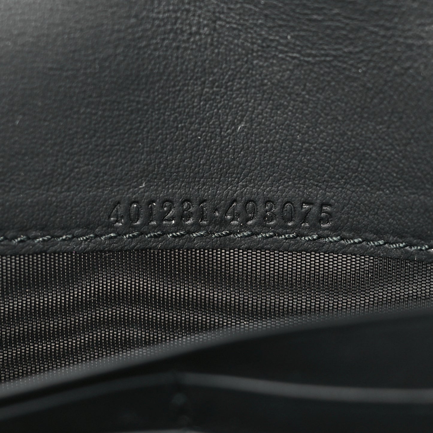 GG Supreme Monogram Mini Dionysus Chain Wallet Beige Black