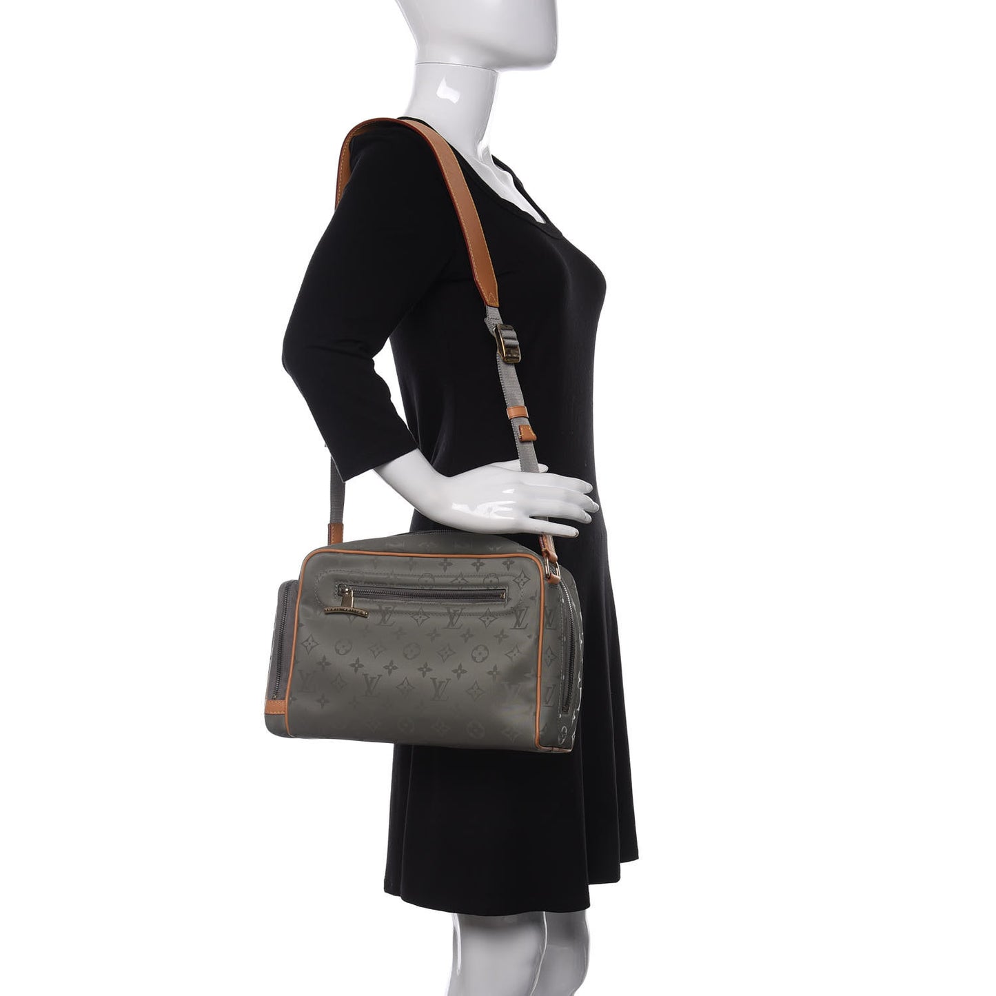 Monogram Titanium Camera Bag