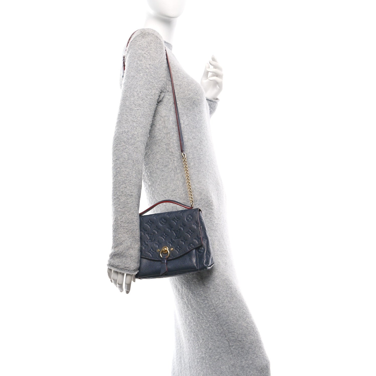 Louis Vuitton Empreinte Blanche BB Marine Rouge 2 of 11