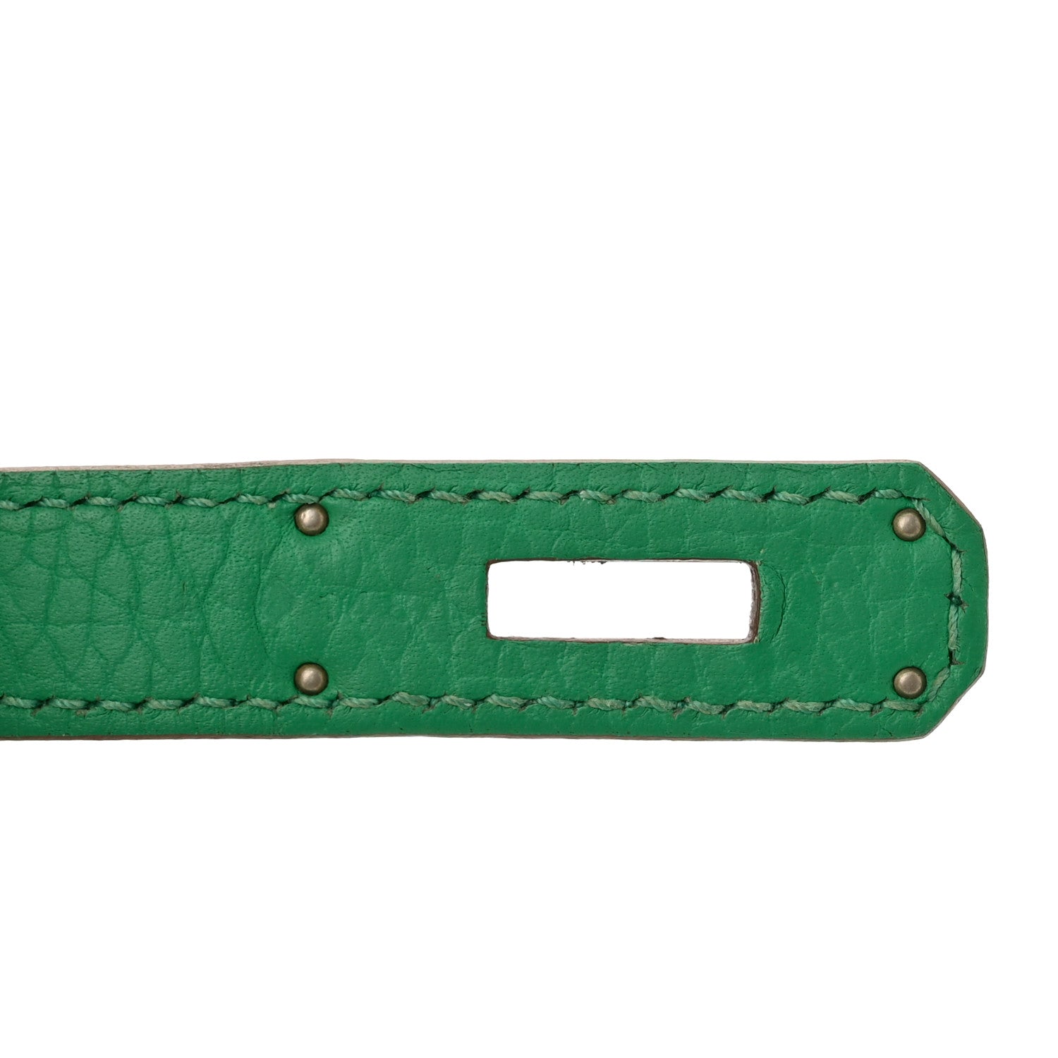Hermes Taurillon Clemence Birkin 30 Menthe 7 of 14