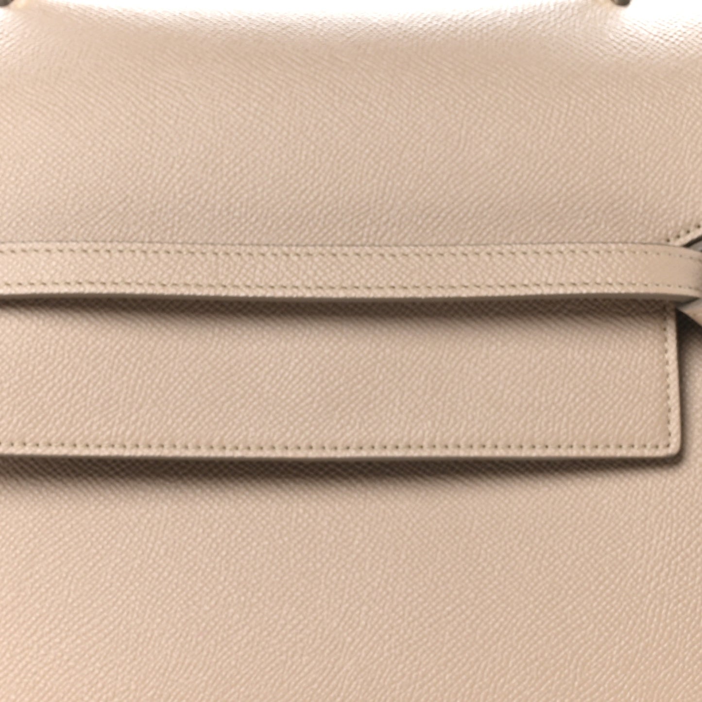 Grained Calfskin Mini Belt Bag Light Taupe
