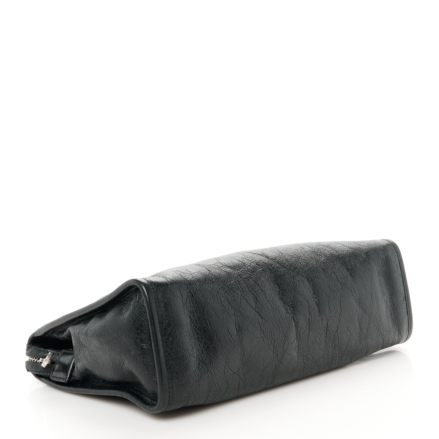 Gucci Fluffy Calfskin Morpheus Zip Pouch Black 4 of 12