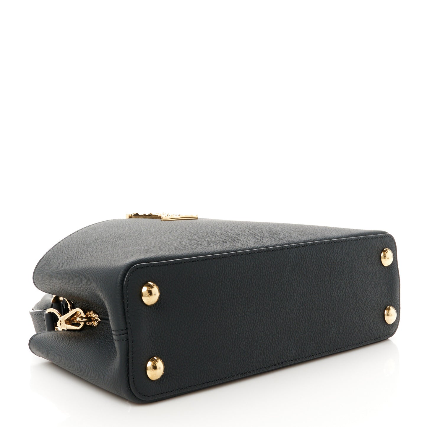 Taurillon LV Crush Capucines East West MM Black