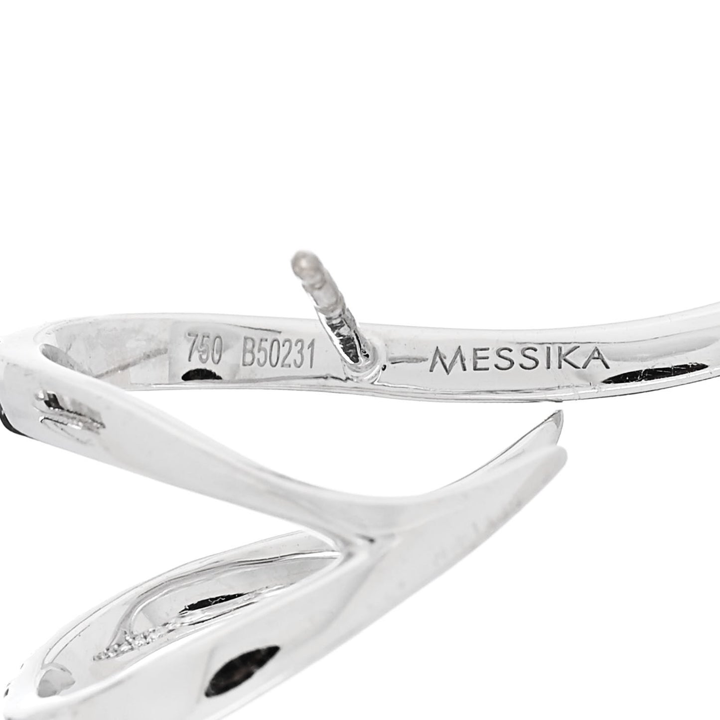 18K White Gold Diamond Gatsby Daisy Earrings