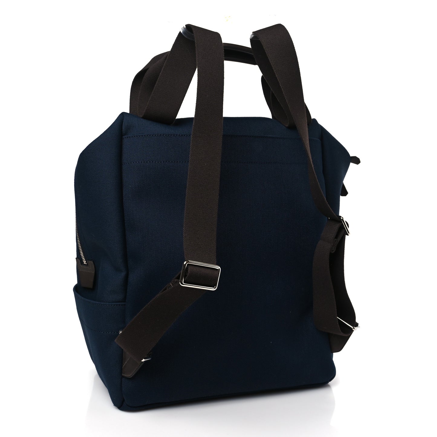 Toile Groom School Backpack Bleu Navy Feu