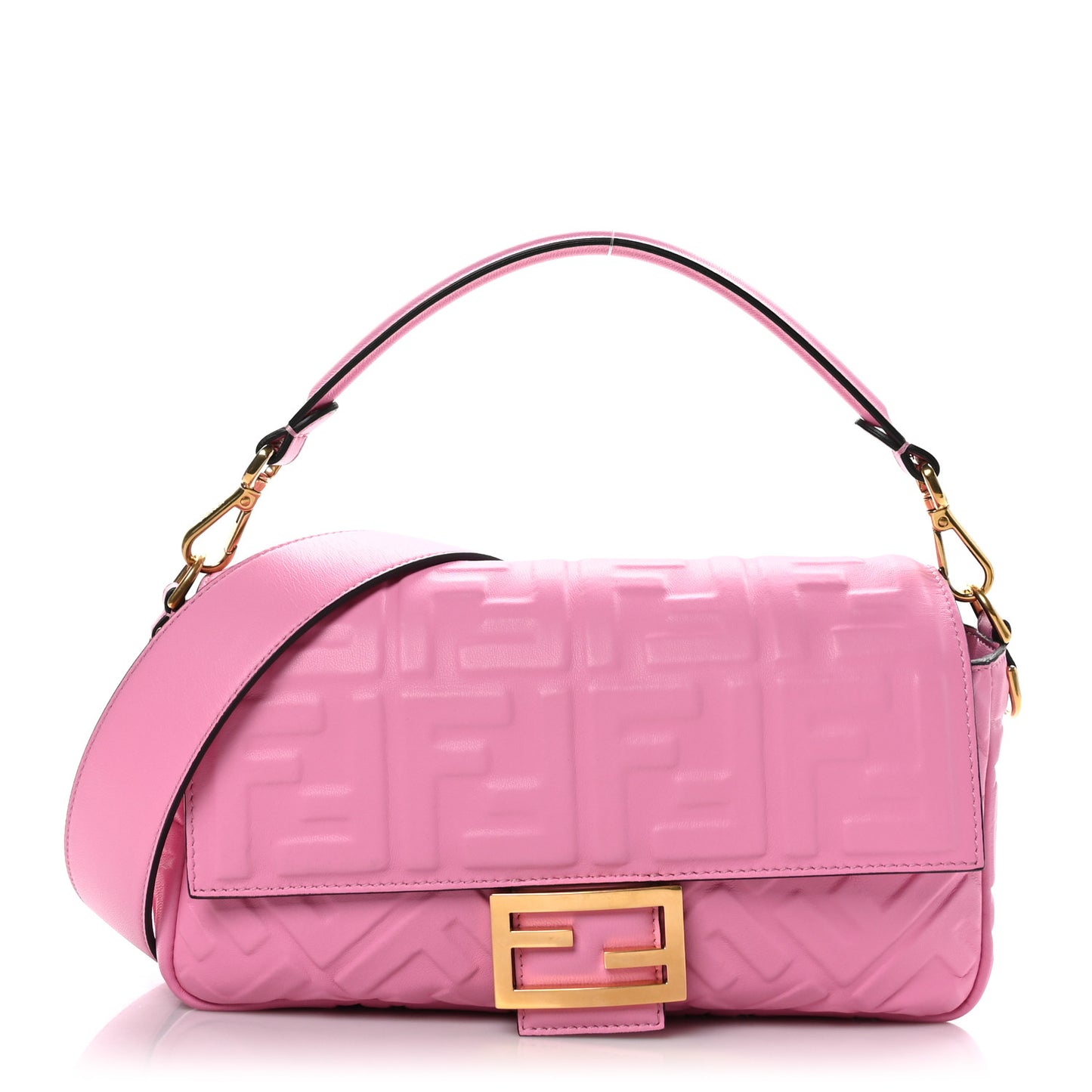 Nappa FF 1974 Embossed Baguette Lollypop