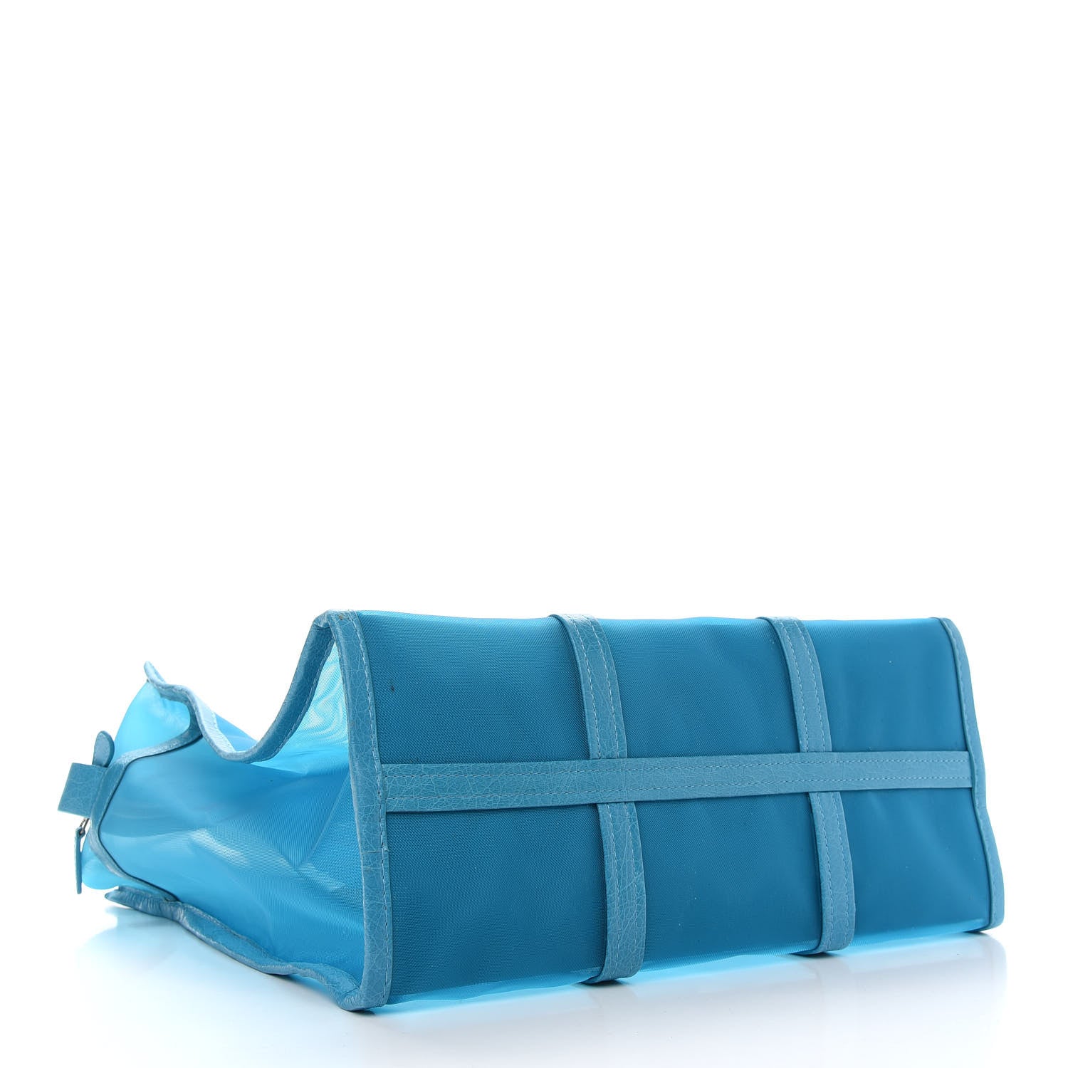 Balenciaga Mesh Medium Bazar Shopper Tote Blue 4 of 13